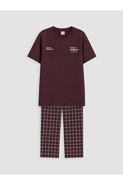 LC Waikiki Crew Neck Boy's Pajamas Set
