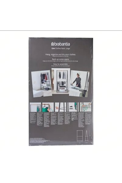 Generic Brand رف الملابس برابانتيا لين الحجم الكبير Brabantia Linn Clothes Rack Large من اسوارالعريش