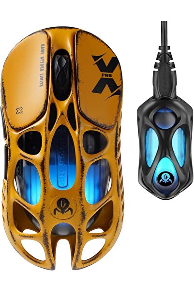 Gravastar Mercury X Pro Wireless Gaming Mouse, 32000 DPI PAW3950 Sensor, 8K D...