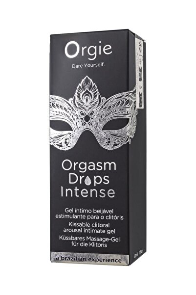 Orgie Orgasm Drops Intense Yoğun Etkili Uyarıcı İntim Damla 30 ml 150+ Kullanım