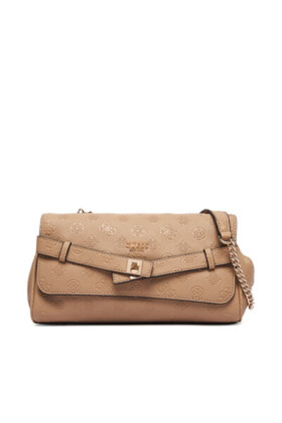 Guess Geantă Ella Logo HWPD97 46210 Bej deschis