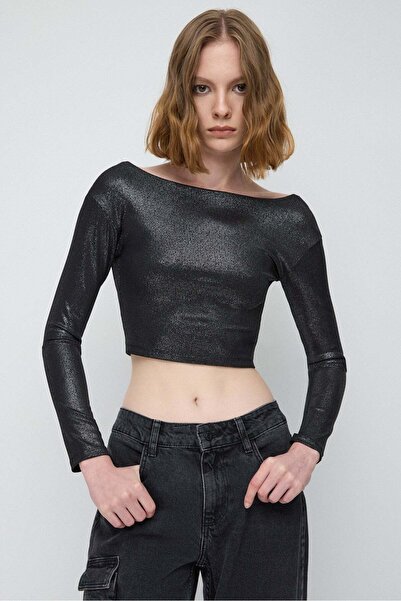 No Matter What Crop top s dlouhým rukávem