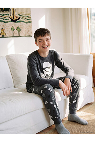 LC Waikiki Star Wars Printed Boys' Pajama Set
