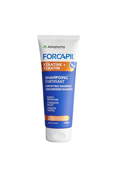 Arkopharma Forcapil Fortifying Shampoo - Strengthening Keratin Shampoo 200 ml