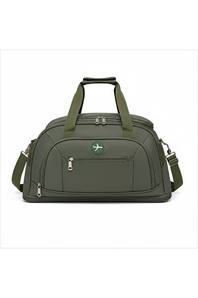 Alessandro DESIGN Geanta de Voiaj KARAGANDA, 54x26x27 cm, Oxford, Verde