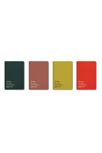 Colornote Papirüs Notes 16x23 Terzi Dikişli Karton Kapak 56 Yaprak Noktalı De...