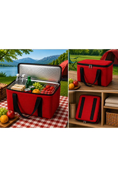 Aırstorr 40 Liter Thermal Cooler Bag – Foldable Cold & Hot Preservation Bag