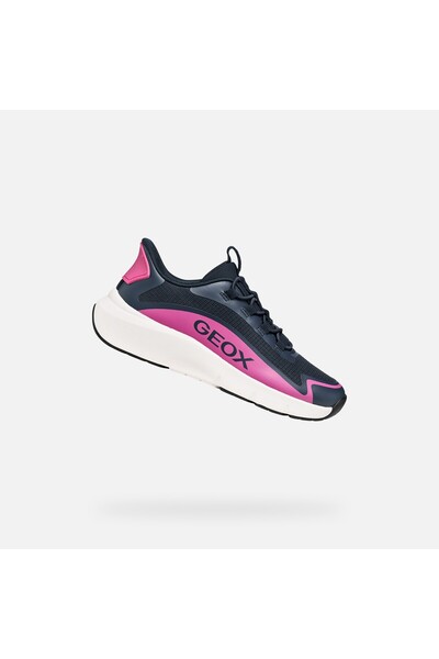 Geox Pro-ran Fast in - Adidași pentru fete, Albastru închis