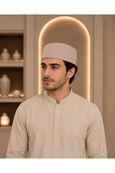 Takke ® Efendi Premium Erkek Namaz Takkesi - Modern ve Rahat