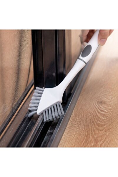 Kmt Style Window crevice and groove cleaning brush, total length 24 cm, brush...