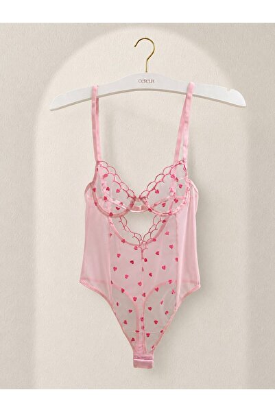 Cerelia DANTEL TRANSPARAN BODYSUİT