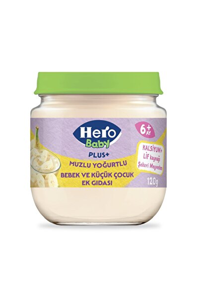Hero Baby Plus+ Çilekli Yoğurtlu 120 gr