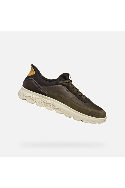 Geox Spherica Plus - Adidași bărbați, Verde închis