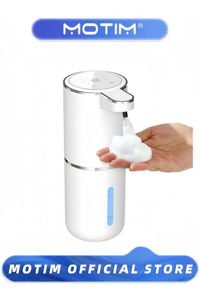MOTIM Automatic Foaming Soap Dispenser 400ML Hand Free Pump Touchless Soap Di...