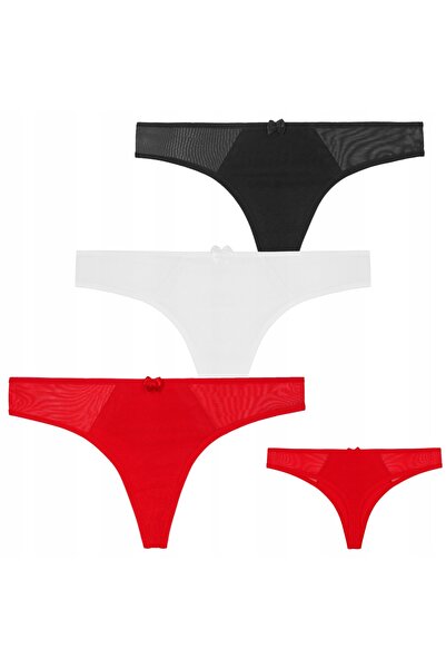 MORAJ Set 3 Perechi Chiloți Damă Moraj, Bumbac, Multicolor, S