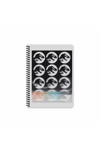 Jurasic World Jurassic World 16.5X22.5 Spiral Bound Cardboard Cover Checkered...
