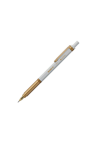 Adel Blackline White Edition Mekanik Kurşun Kalem 0.7mm White-Gold 2120000071
