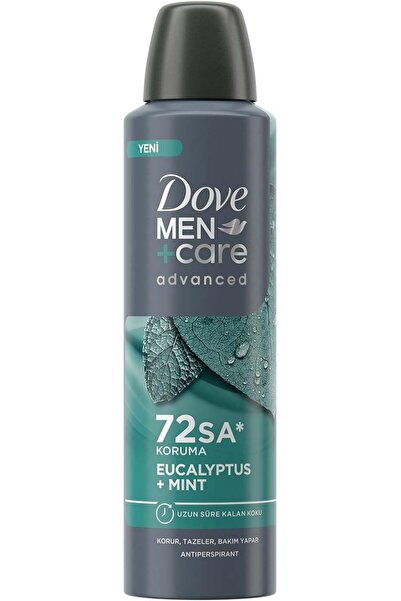Dove Men Care Advanced Erkek Deodorant 72 Saat Koruma Eucalyptus Mint 150 Ml