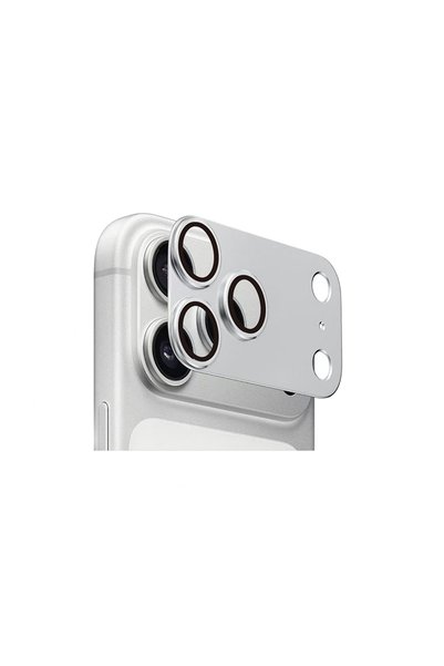 zore iPhone 17 Pro Max Camera Lens Protector Metal Sapphire Non-Distorting Image Quality Anti-Glare Premium Marçev