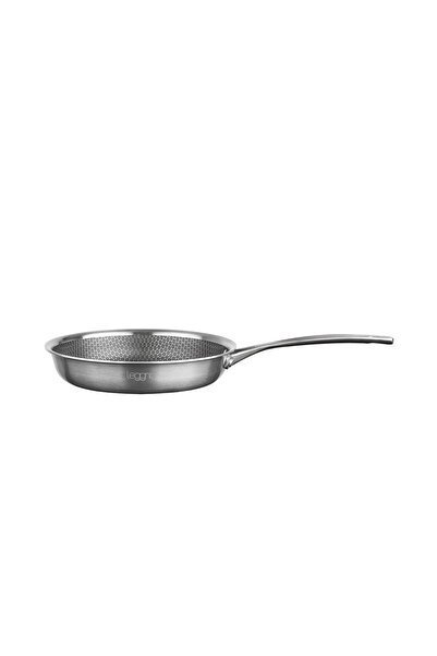 Leggno Elite Pro 3Ply Petek Dokulu Çelik Tava 32 cm