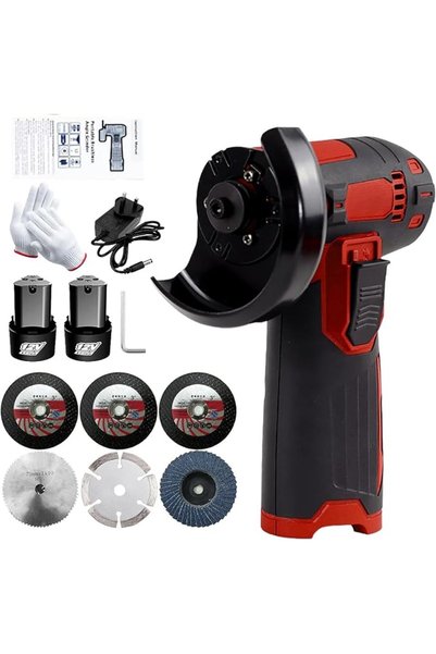 Foloose Angle Grinder Tool Mini Angle Grinder Cordless Electric Angle Grindin...