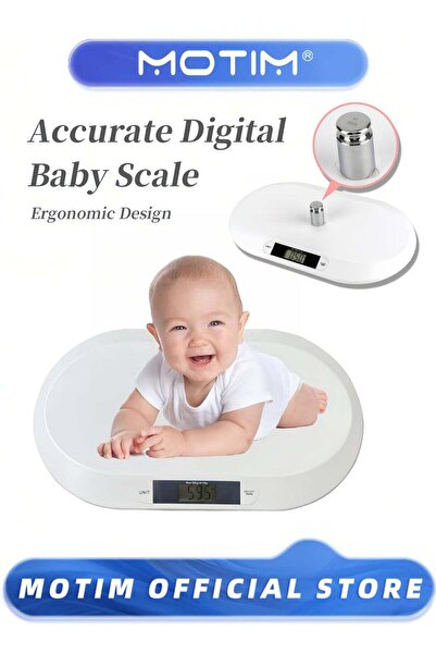 MOTIM Digital Baby Scale Infant Scale for Weighing up to 20kg/44lb Newborn Ba...