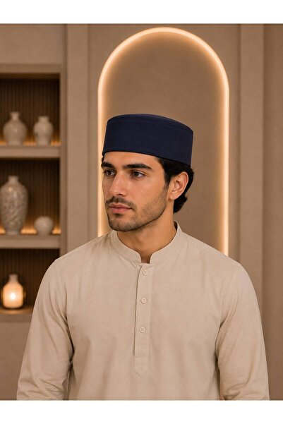Takke ® Efendi Premium Erkek Namaz Takkesi - Modern ve Rahat