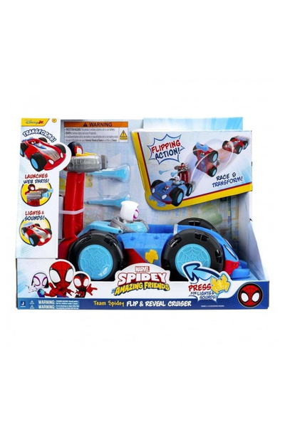 Jazwares Μάρβελ Σπάιντι και οι Καταπληκτικοί Φίλοι του: Ομάδα Σπάιντι - Όχημα...
