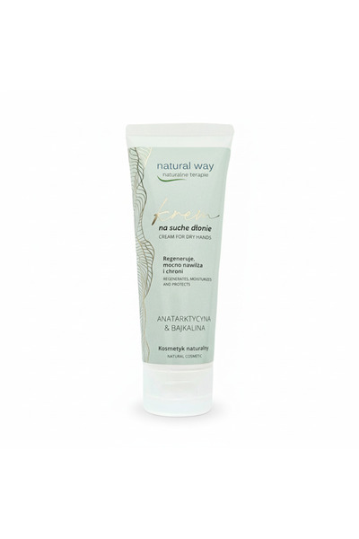 natural way Cremă pentru mâini uscate cu Antarcticaină și Baicalină 70 ml