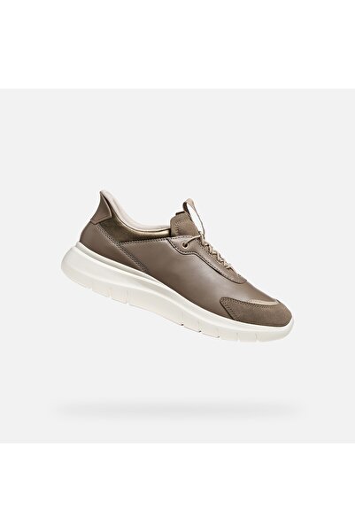 Geox Plummery Plus - Adidași de damă, maro deschis