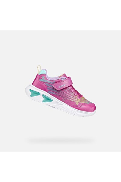 Geox Assister - Adidași pentru fete, Roz
