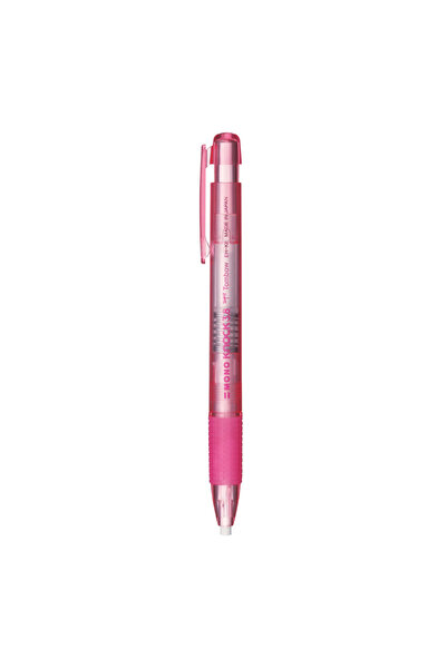 Tombow MONO Knock Kalem Silgi Şeffaf Pembe LV-T-EH-KE 80