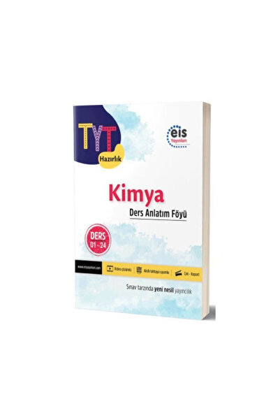 eis Yayınları TYT Kimya Ders Anlatım Föyü