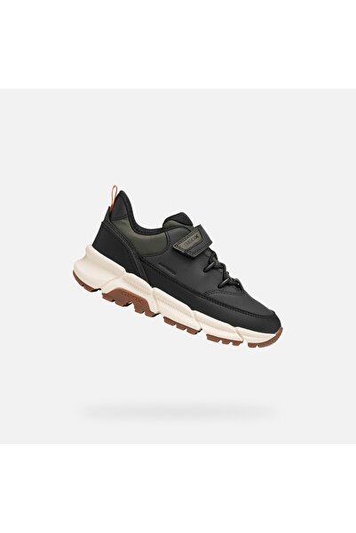 Geox Flexyper Plus - Adidași pentru băieți, Negru
