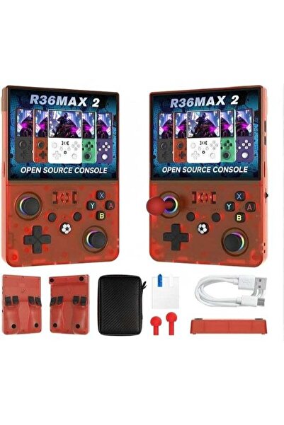 Gennext R36MAX-2 Handheld Game Console – 4.5 Inch IPS HD Display, 64GB Storag...