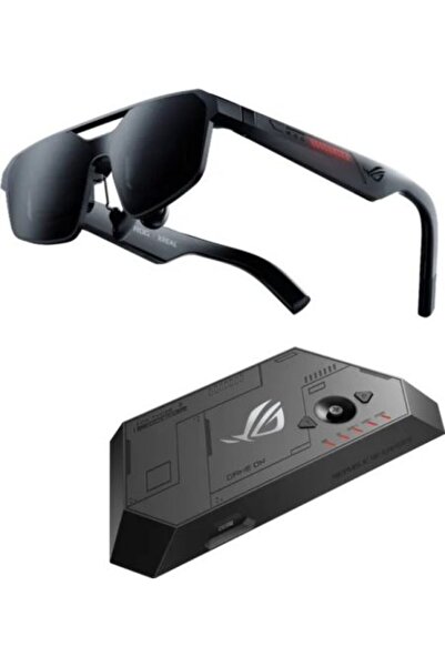 ASUS ROG XREAL R1 Γυαλιά AR Gaming Στενή διάκενος διάμετρος ματιών (IPD) Μαύρ...