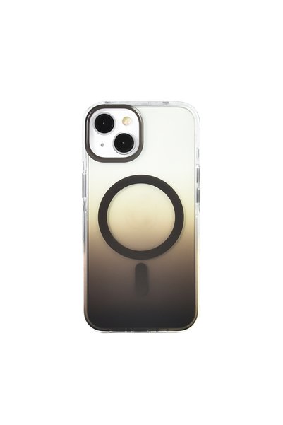 zore iPhone 13 Case Color Transition Magsafe Camera Raised Silicone Cover