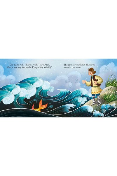Usborne Carte pentru copii, Usborne , The Magic Fish , 2+ ani