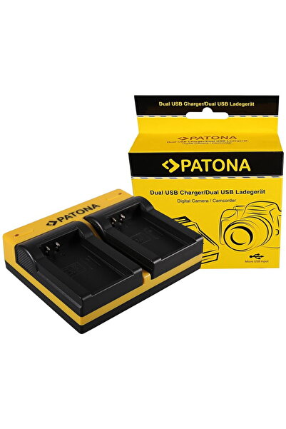 Patona Διπλός φορτιστής για Nikon EN-EL20 1 J1 J-1 V3 V-3 συμπεριλαμβανομένων...