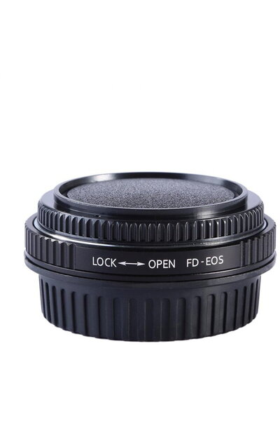 K&F CONCEPT Προσαρμογέας βάσης FD-EOS με οπτικό γυαλί για Canon FD σε Canon E...