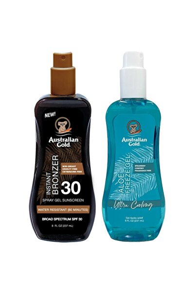 Australian Gold Spray Bronzant SPF30 + Aloe Freeze