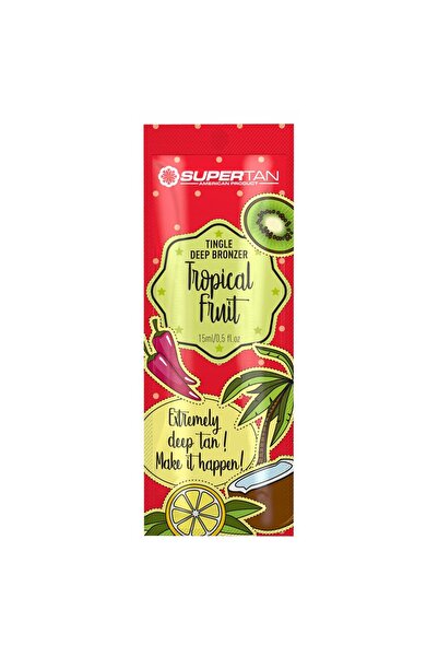 supertan Cremă de protecție solară Tingle Bronze cu fructe tropicale 15ml