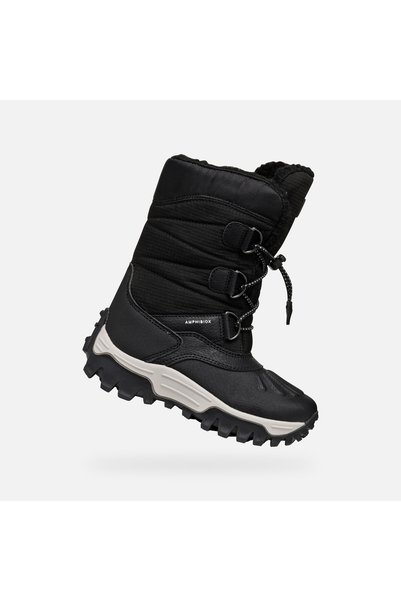 Geox Himalaya ABX - Ghete de zăpadă pentru băieți, Negru