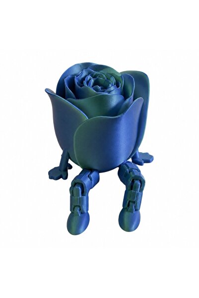 Generic Brand Trandafir decorativ, VeliumCraft, 8.6x6.5x5 cm, picioare articu...