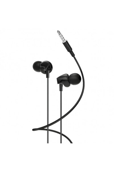 Hoco Casti Handsfree 3.5mm M60 Perfect Sound, Negru