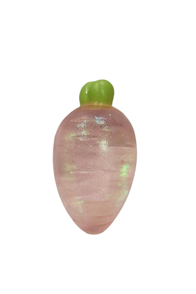 Generic Brand Jucărie pufoasă, morcov, silicon, 7 cm