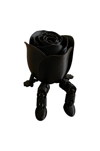 Generic Brand Trandafir decorativ, VeliumCraft, 8.6x6.5x5 cm, picioare articu...