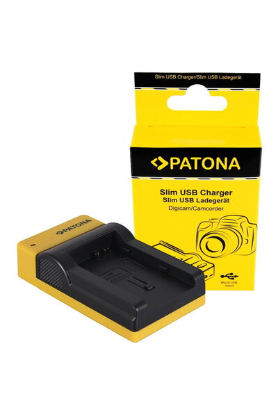 Patona BP-808 Charger for Canon FSxx FS10 FS-10 FS100 FS-100 FS11 FS-11 BP-80...