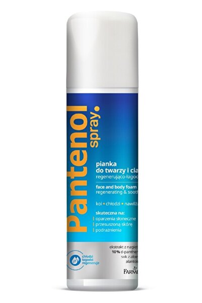 Farmona Panthenol Spray spumant regenerant și calmant pentru față și corp 150ml