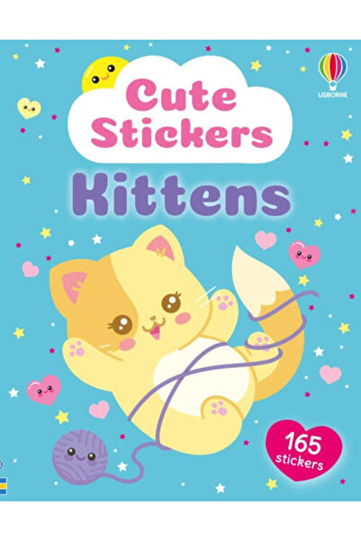 Usborne Cute Stickers Kittens – Book with 165 kitten stickers for children 3+...